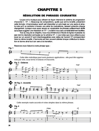 Manuel D' Improvisation Pour la Guitare Jazz - Sid Jacobs - Partition